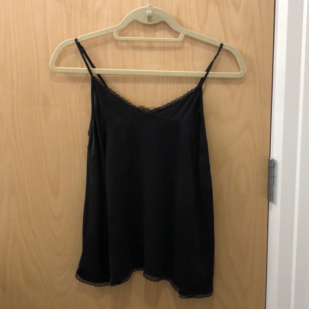 Anthropologie by Eloise Black Silk Cami - Reversible